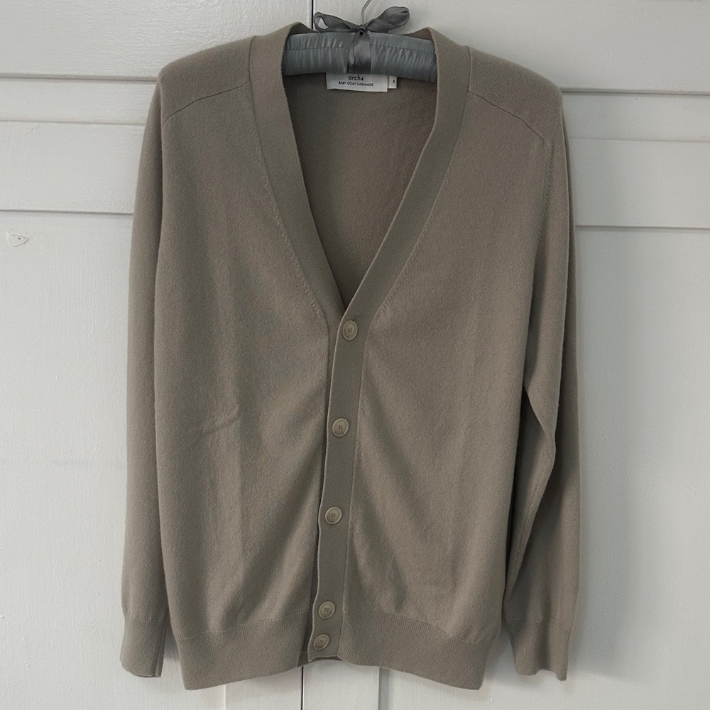 Arch4 Baby Goat Cashmere Cardigan